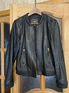 Куртка кожаная рр 44-46 (М), Mango