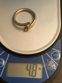 Золотое кольцо, 585 проба