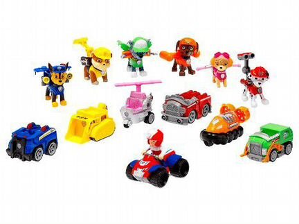 Большой Автовоз + 7 спасателей Щенячий Патруль