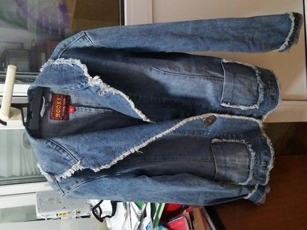 Куртка джинсовая 46р