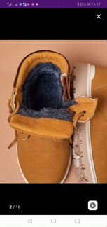 Ботинки зимние меховые для мальчиков обувь новая