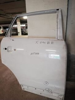 Дверь Опель Антара задняя правая белая