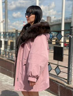 Парка с мехом