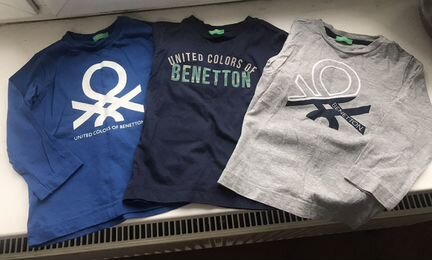Футболка с длинным рукавом Benetton