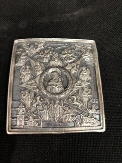 Серебряная икона