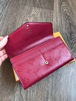 Кошелек Louis Vuitton Sarah бордо