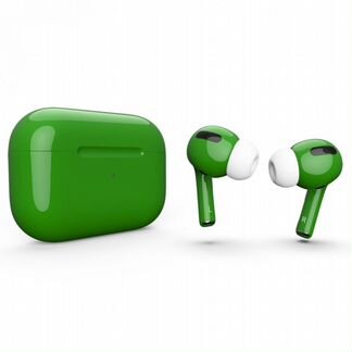 AirPods Pro оранжевые глянцевые