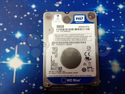 Жесткий диск Western Digital Blue 500 Гб WD5000LPC