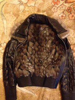 Двусторонняя меховая куртка