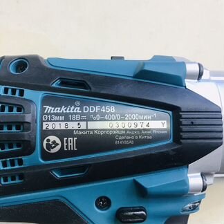 Шуруповерт # makita DDF 458