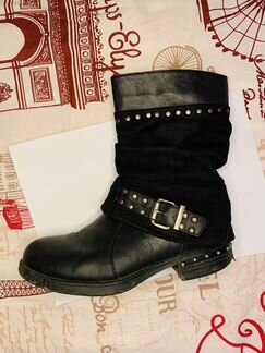 Ботинки кожаные 37 р-р