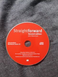 CD диск Straightforward 2Ed Intermediate Workbook