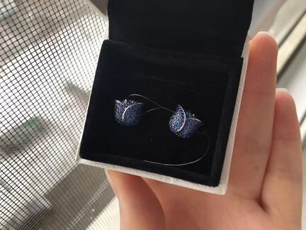 Серебряные серьги (новые)