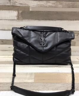 Клатч ysl кожаный