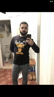 Свитшот с принтом гарфилда