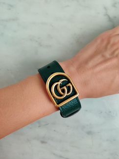 Кожаный браслет Gucci
