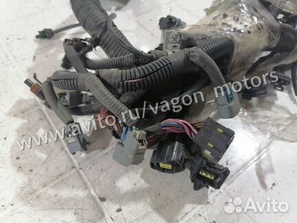 Проводка двигателя Chevrolet Aveo T250 1.4