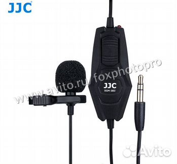 Петличный микрофон JJC-SGM-38II (SGM-38 II)