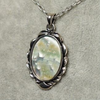 Подвеска Родник (гелиотис 18х25мм)