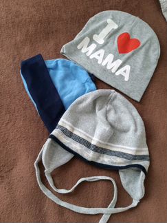 Шапки на мальчика 48р