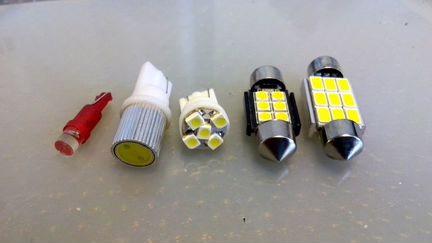 Светодиоды P21W и других цоколей