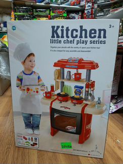 Кухня детская. Игровая кухня с посудой