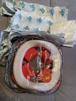 Складной дорожный горшок