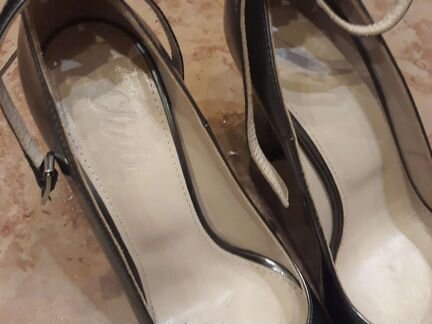 Серебряные туфли Beymenclub 36 р