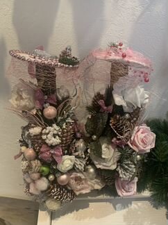 Елочка с розами