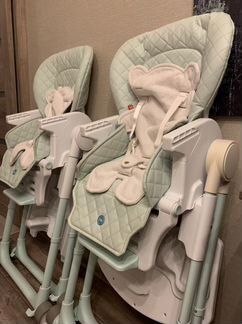 Стульчик для кормления happy baby william V2 blue