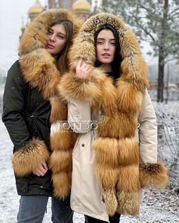 Парка с мехом