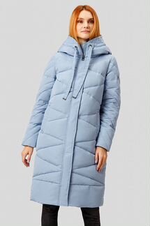 Куртка finn flare W18-12028 серо-голубой