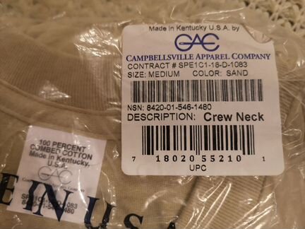 Футболки, США