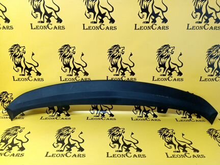 Накладка заднего бампера Хенднай Солярис 2015