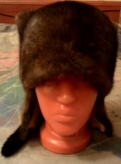 Шапка норковая новая 