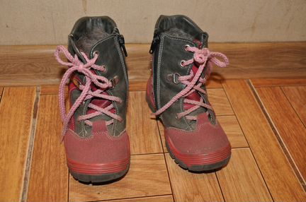 Зимние сапоги для девочки, размер 24