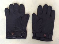 Перчатки кожаные б/у. Размер 9