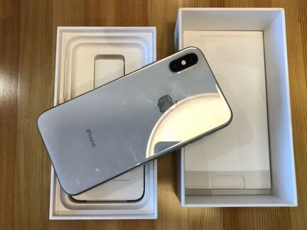 iPhone x, white, 256 gb