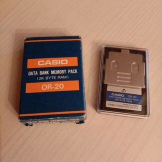Карта памяти Casio Data Bank