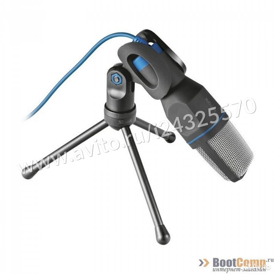 Микрофон trust Mico USB Microphone for PC and lapt 84012410120 купить 2