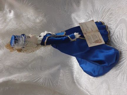 Кукла ручной работы коллекционная с паспортом