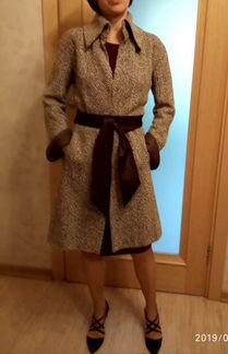 Пальто шерсть Max Mara оригинал 44