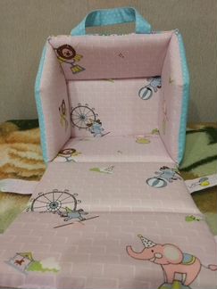 Кукольный домик сумочка для девочек. Выполнен из т