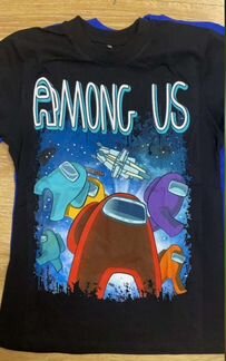 Футболка амонг ас among us, для любителей игры. дл