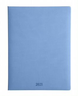 Еженедельник датированный InFolio 2021, синий, 19*25 см, 88 листов, Vienna, blue (AZ1002emb/blue)