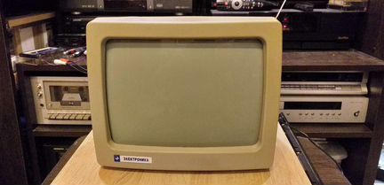 Электроника мс6105.11 монитор СССР