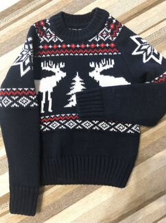 Свитер новогодний детский