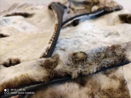 Шуба стриженый мутон новая на рост 174