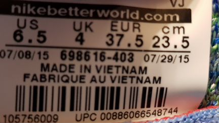 Nike flyknit zoom racer 698616 403 us-6.5