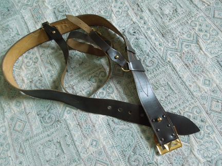 Ремень генеральский с портупеей обр.1968 года